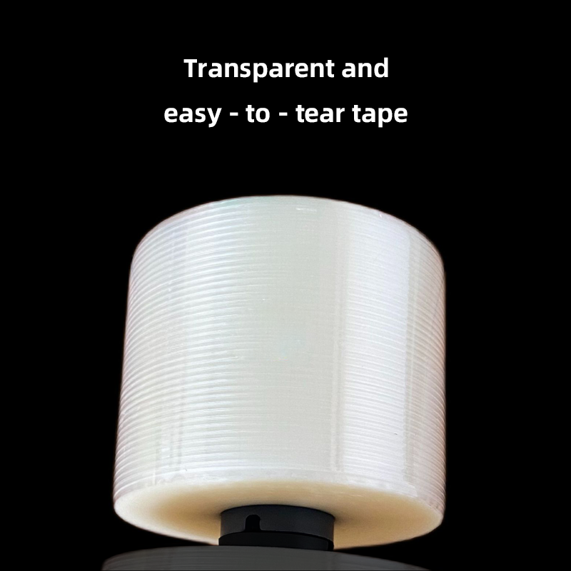 Transparent easy - tear tape