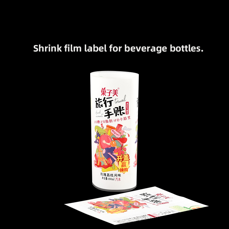 Label film for beverage bottles.